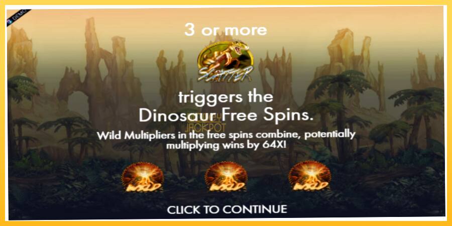 Игровой аппарат Dinosaur Adventure - игра на реальные деньги, картинка 1