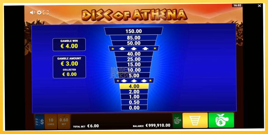 Игровой аппарат Disc of Athena - игра на реальные деньги, картинка 6