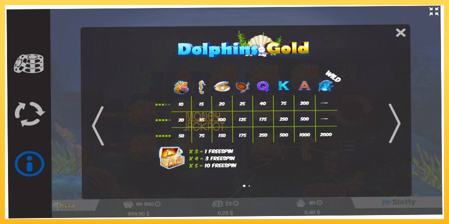 Игровой аппарат Dolphin Quest - игра на реальные деньги, картинка 5