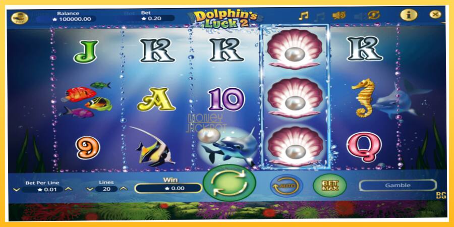 Игровой аппарат Dolphin’s Luck 2 - игра на реальные деньги, картинка 1