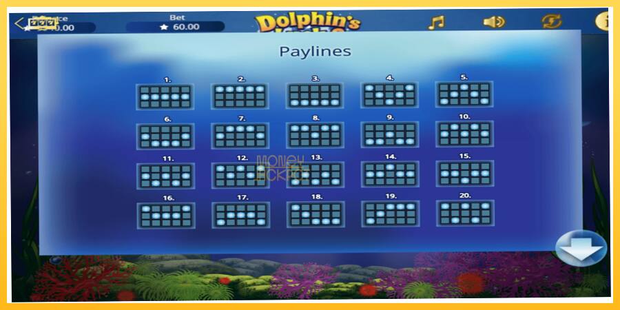 Игровой аппарат Dolphin’s Luck 2 - игра на реальные деньги, картинка 5