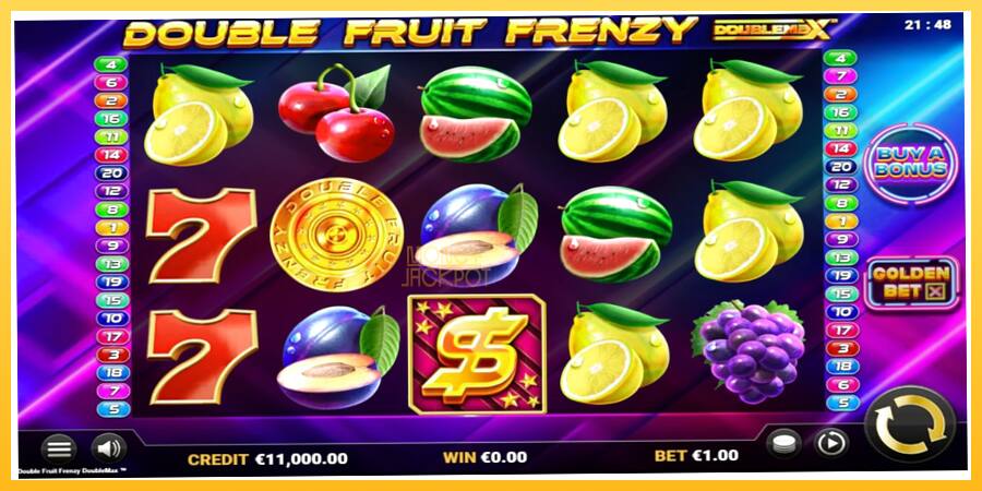 Игровой аппарат Double Fruit Frenzy DoubleMax - игра на реальные деньги, картинка 1