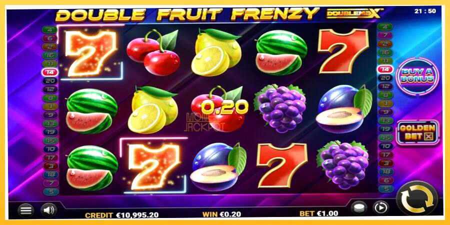 Игровой аппарат Double Fruit Frenzy DoubleMax - игра на реальные деньги, картинка 2