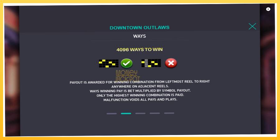 Игровой аппарат Downtown Outlaws - игра на реальные деньги, картинка 6