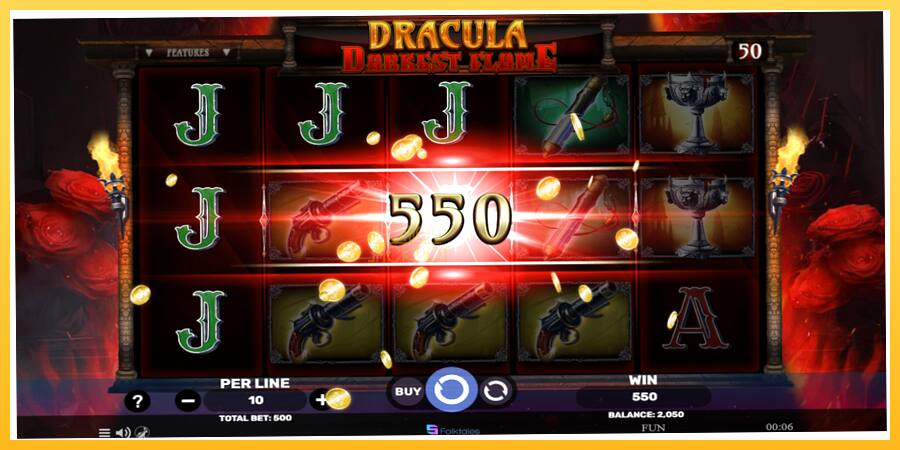 Игровой аппарат Dracula - Darkest Flame - игра на реальные деньги, картинка 3