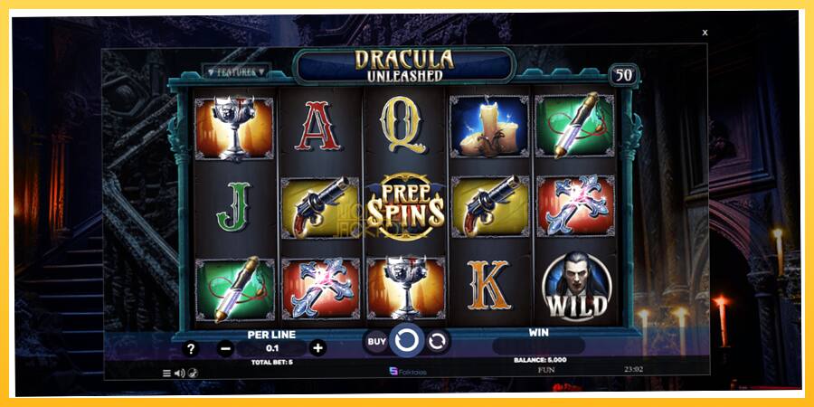 Игровой аппарат Dracula - Unleashed - игра на реальные деньги, картинка 2