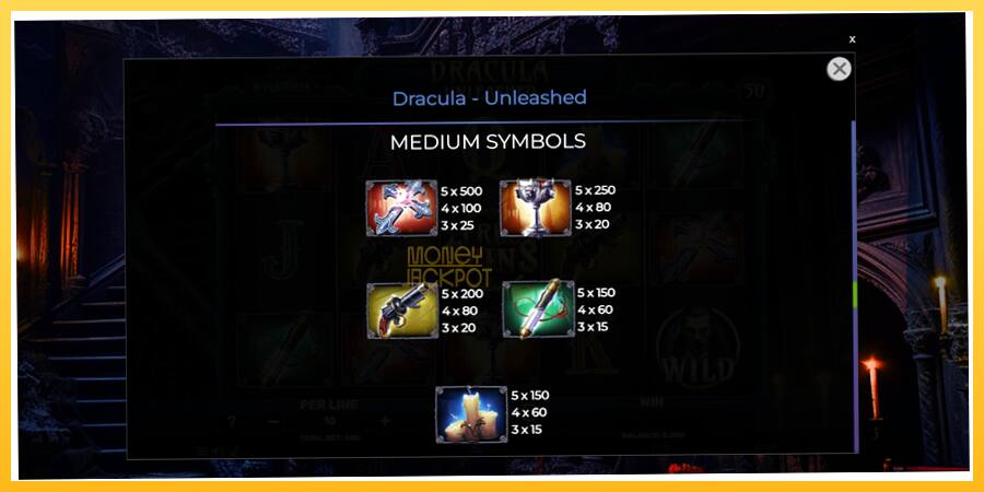 Игровой аппарат Dracula - Unleashed - игра на реальные деньги, картинка 6