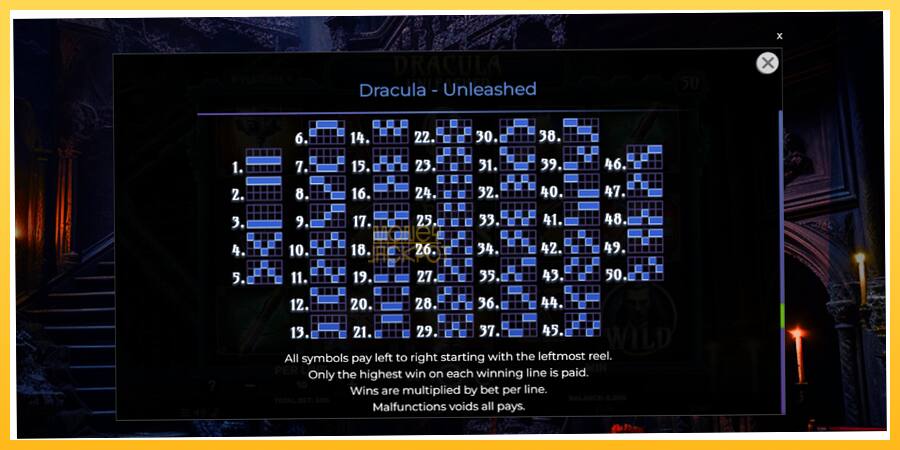 Игровой аппарат Dracula - Unleashed - игра на реальные деньги, картинка 7