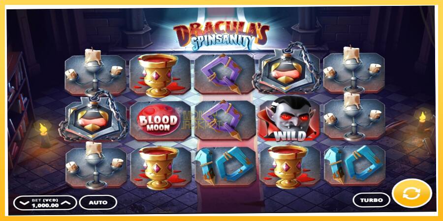 Игровой аппарат Draculas Spinsanity - игра на реальные деньги, картинка 1