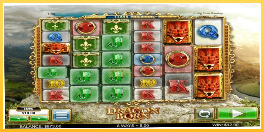 Игровой аппарат Dragon Born - игра на реальные деньги, картинка 4