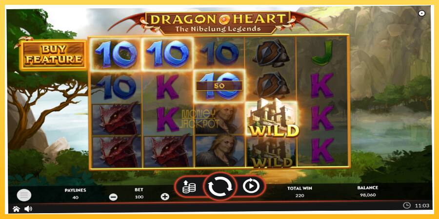 Игровой аппарат Dragon Heart - игра на реальные деньги, картинка 4