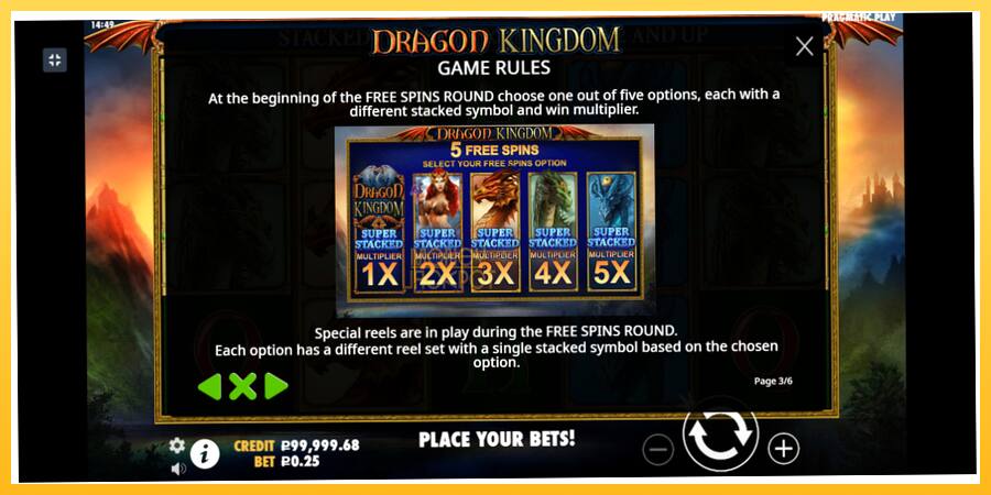 Игровой аппарат Dragon Kingdom - игра на реальные деньги, картинка 6