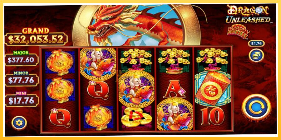 Игровой аппарат Dragon Unleashed - Prosperity Packets - игра на реальные деньги, картинка 2