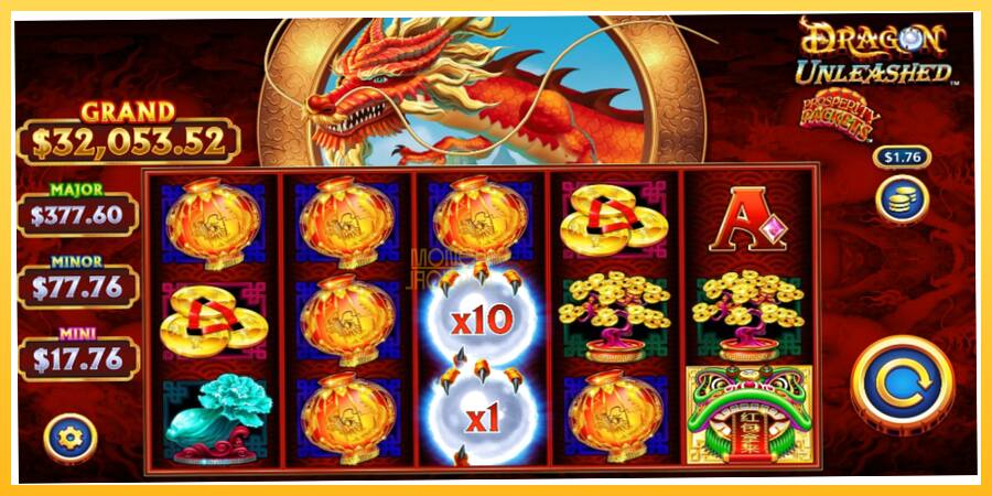 Игровой аппарат Dragon Unleashed - Prosperity Packets - игра на реальные деньги, картинка 3