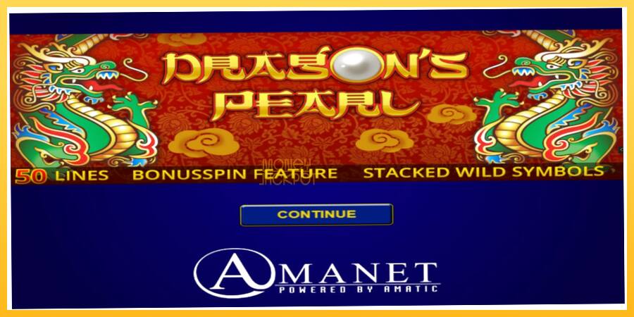 Игровой аппарат Dragons Pearl - игра на реальные деньги, картинка 1