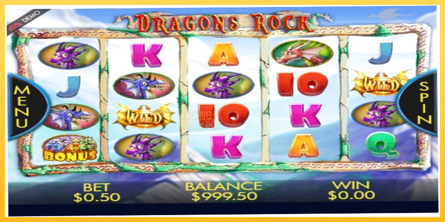 Игровой аппарат Dragons Rock - игра на реальные деньги, картинка 2