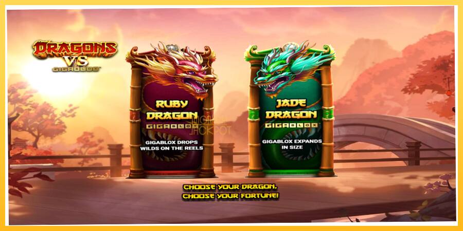 Игровой аппарат Dragons VS Gigablox - игра на реальные деньги, картинка 1