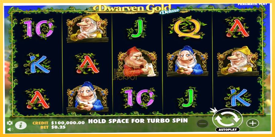 Игровой аппарат Dwarven Gold Deluxe - игра на реальные деньги, картинка 1