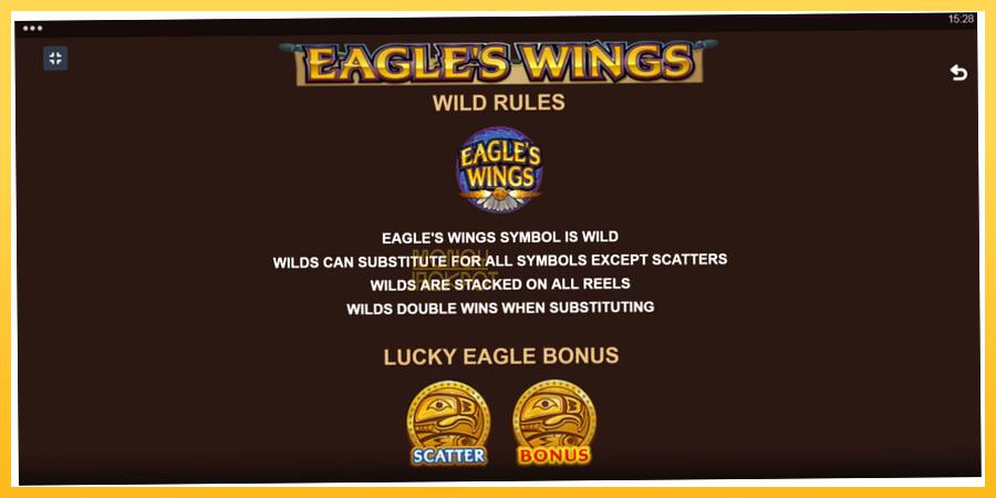 Игровой аппарат Eagles Wings - игра на реальные деньги, картинка 5