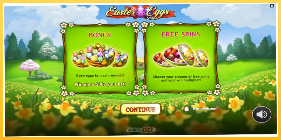 Игровой аппарат Easter Eggs - игра на реальные деньги, картинка 1