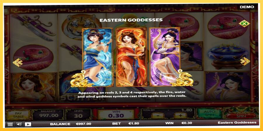 Игровой аппарат Eastern Goddesses - игра на реальные деньги, картинка 7