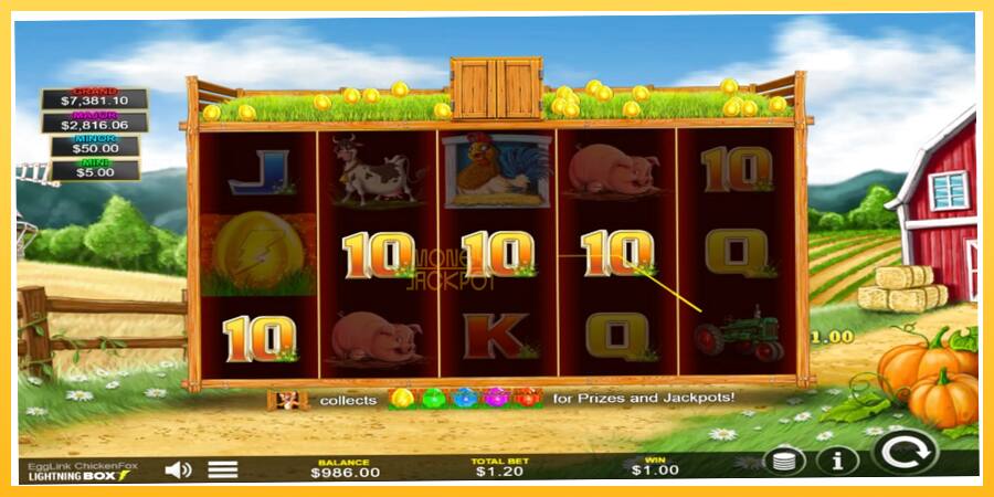 Игровой аппарат EggLink ChickenFox - игра на реальные деньги, картинка 3