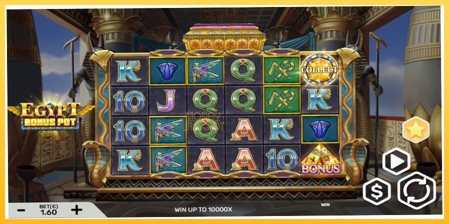 Игровой аппарат Egypt Bonus Pot - игра на реальные деньги, картинка 2