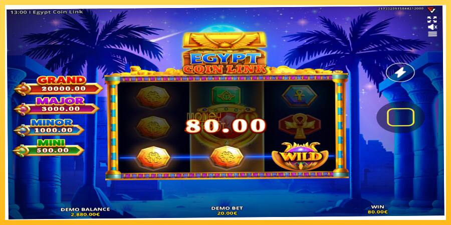 Игровой аппарат Egypt Coin Link - игра на реальные деньги, картинка 3