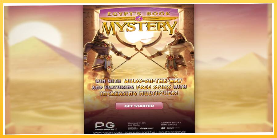 Игровой аппарат Egypts Book of Mystery - игра на реальные деньги, картинка 1