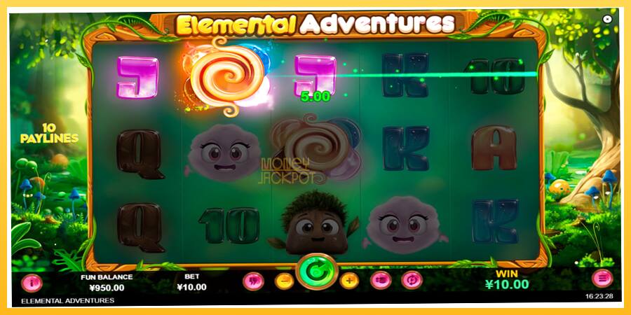 Игровой аппарат Elemental Adventures - игра на реальные деньги, картинка 2