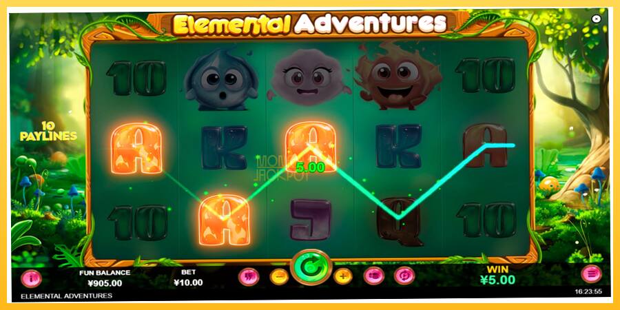 Игровой аппарат Elemental Adventures - игра на реальные деньги, картинка 4