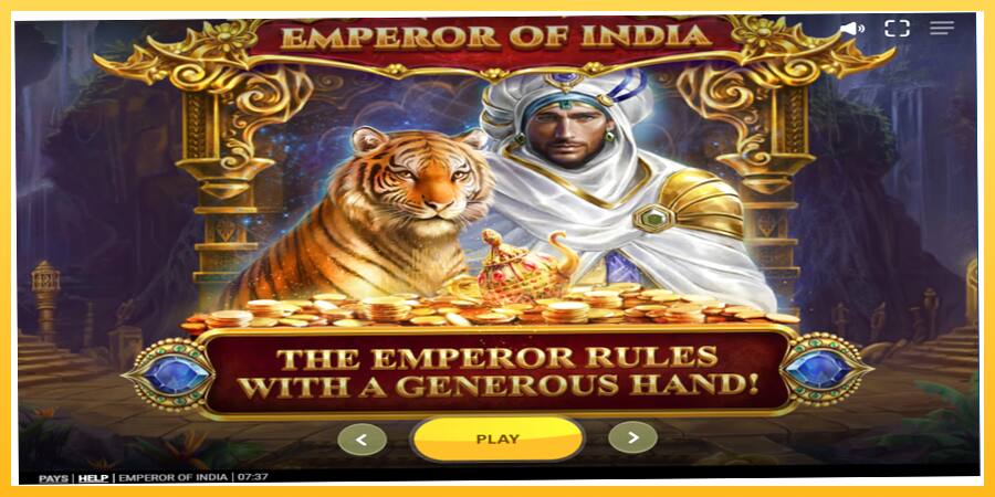 Игровой аппарат Emperor of India - игра на реальные деньги, картинка 1