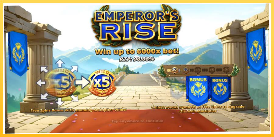 Игровой аппарат Emperors Rise - игра на реальные деньги, картинка 1