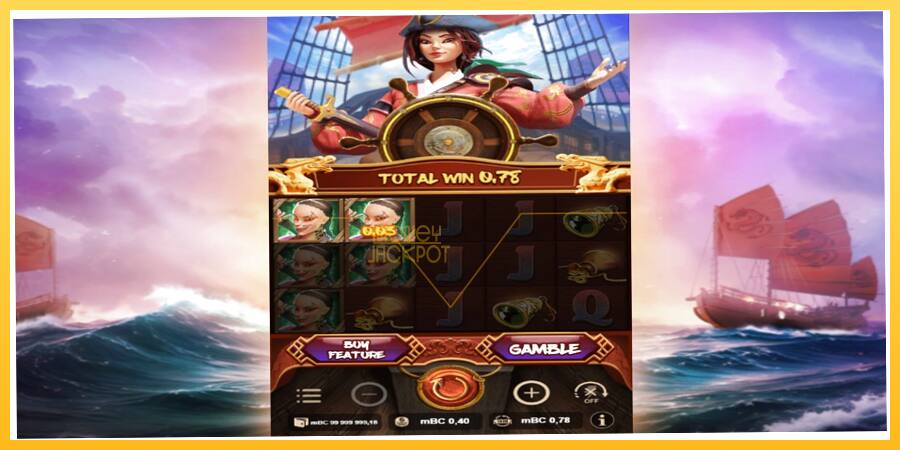 Игровой аппарат Empress of the Black Seas - игра на реальные деньги, картинка 2