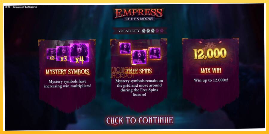 Игровой аппарат Empress of the Shadows - игра на реальные деньги, картинка 1