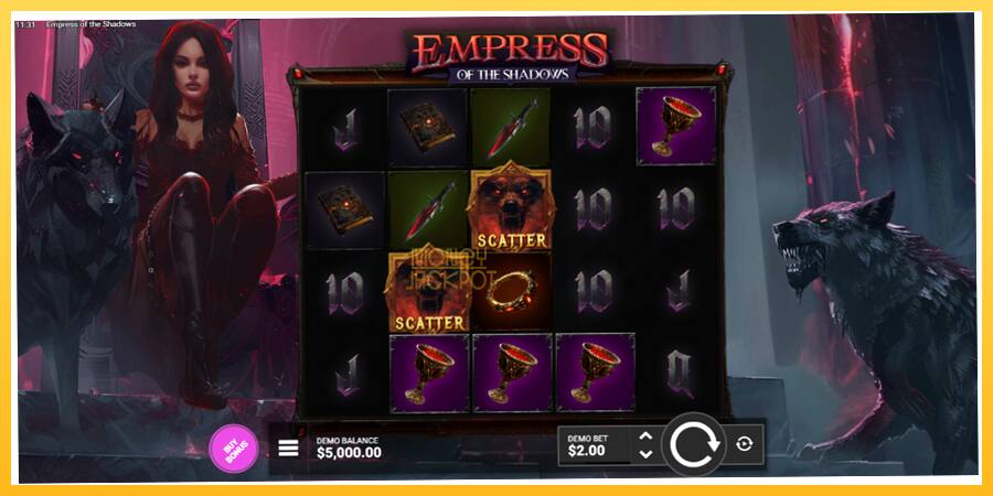 Игровой аппарат Empress of the Shadows - игра на реальные деньги, картинка 2