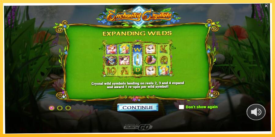 Игровой аппарат Enchanted Crystals - игра на реальные деньги, картинка 1