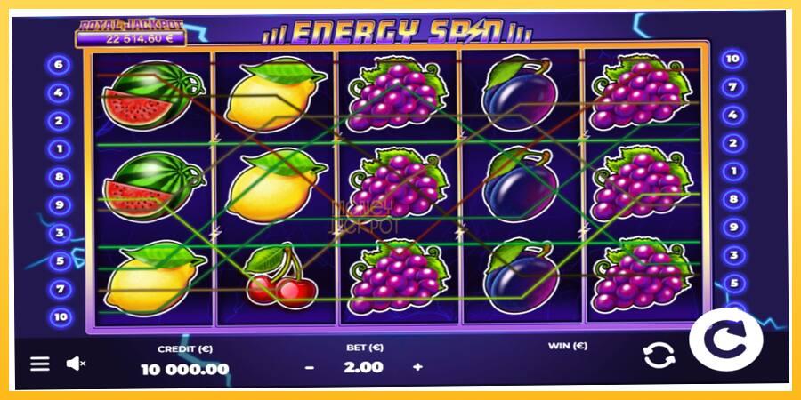 Игровой аппарат Energy Respin - игра на реальные деньги, картинка 1