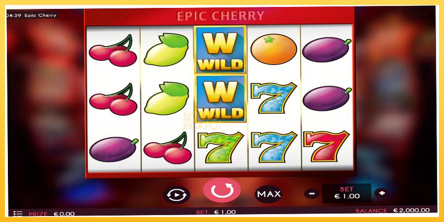 Игровой аппарат Epic Cherry - игра на реальные деньги, картинка 2