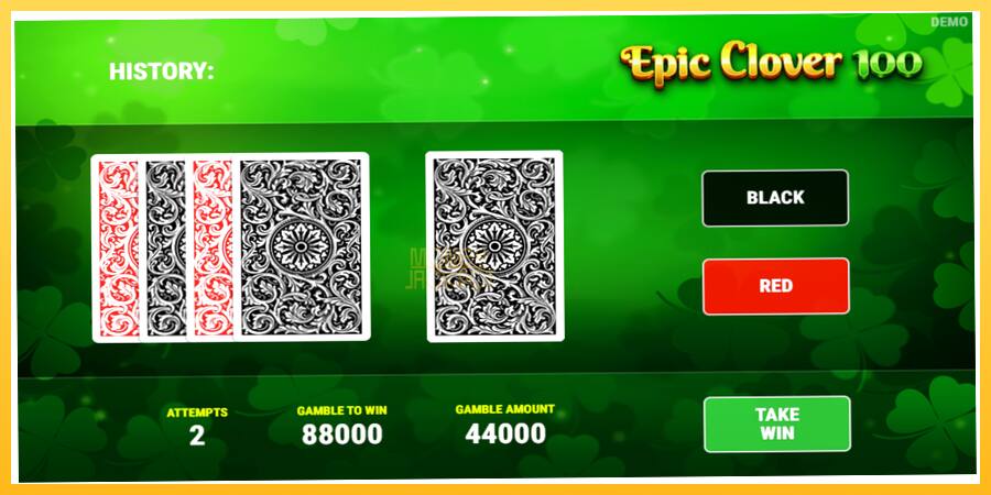 Игровой аппарат Epic Clover 100 - игра на реальные деньги, картинка 3