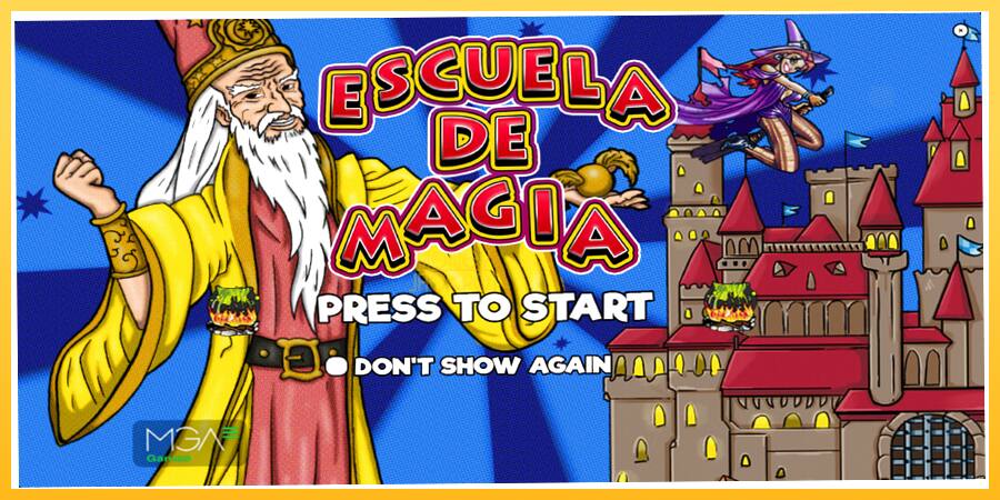 Игровой аппарат Escuela de Magia - игра на реальные деньги, картинка 1