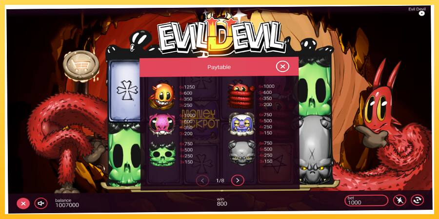 Игровой аппарат Evil Devil - игра на реальные деньги, картинка 5