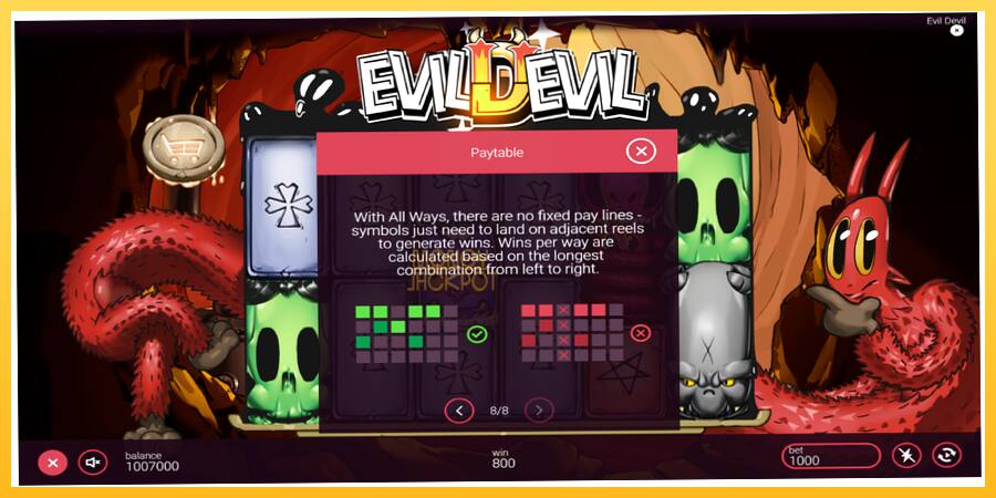 Игровой аппарат Evil Devil - игра на реальные деньги, картинка 7