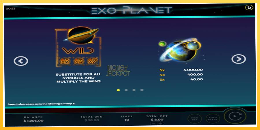 Игровой аппарат Exo Planet - игра на реальные деньги, картинка 4