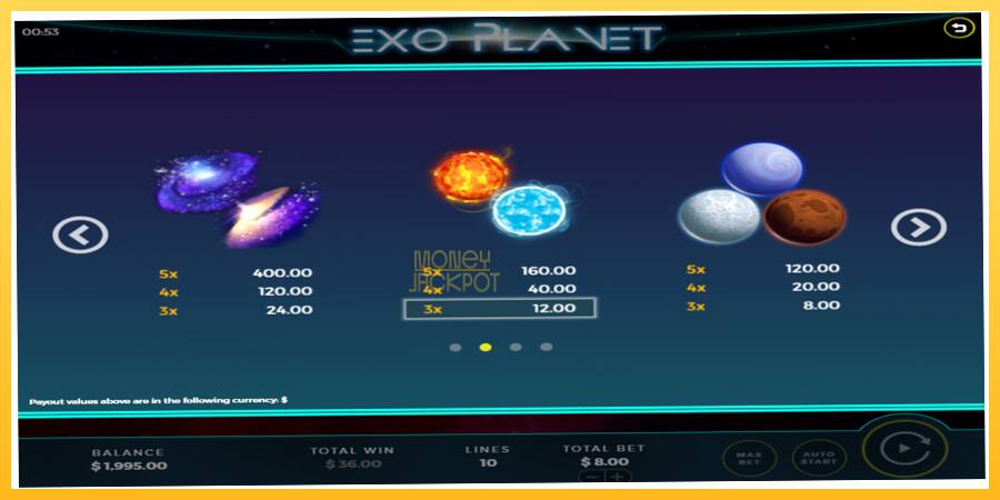 Игровой аппарат Exo Planet - игра на реальные деньги, картинка 5