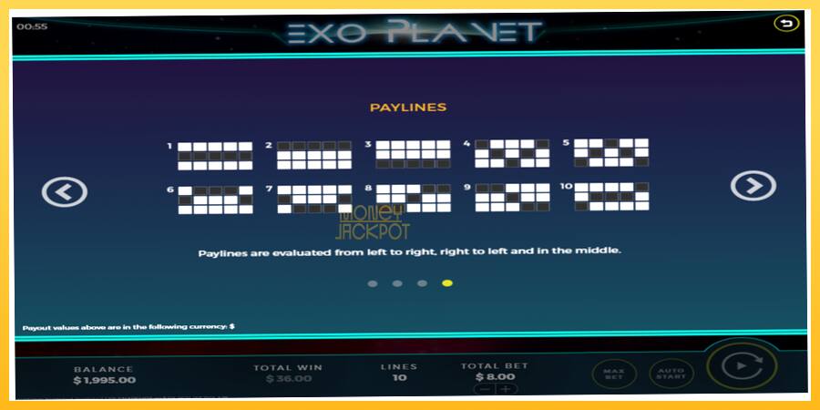 Игровой аппарат Exo Planet - игра на реальные деньги, картинка 6