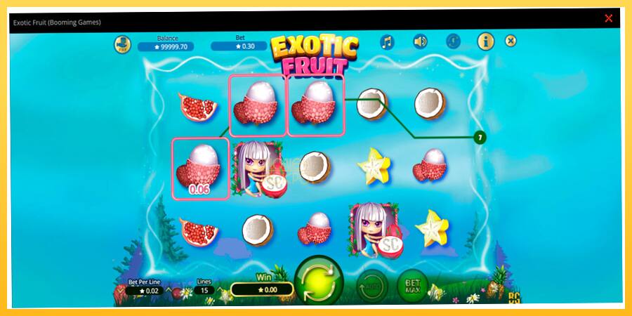 Игровой аппарат Exotic Fruit - игра на реальные деньги, картинка 3