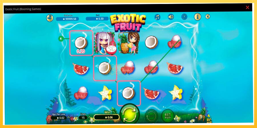 Игровой аппарат Exotic Fruit - игра на реальные деньги, картинка 5