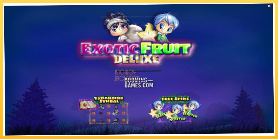 Игровой аппарат Exotic Fruit Deluxe - игра на реальные деньги, картинка 1