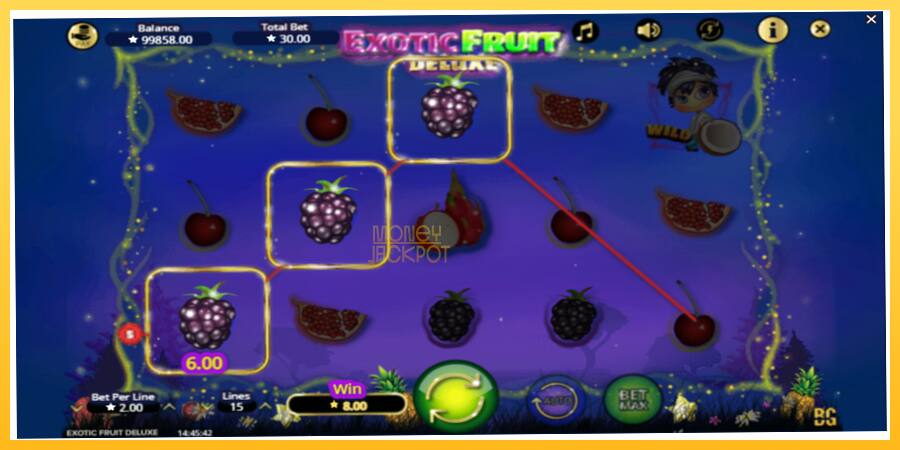 Игровой аппарат Exotic Fruit Deluxe - игра на реальные деньги, картинка 4